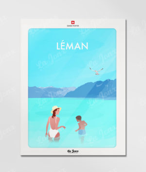 Affiche - le Léman -